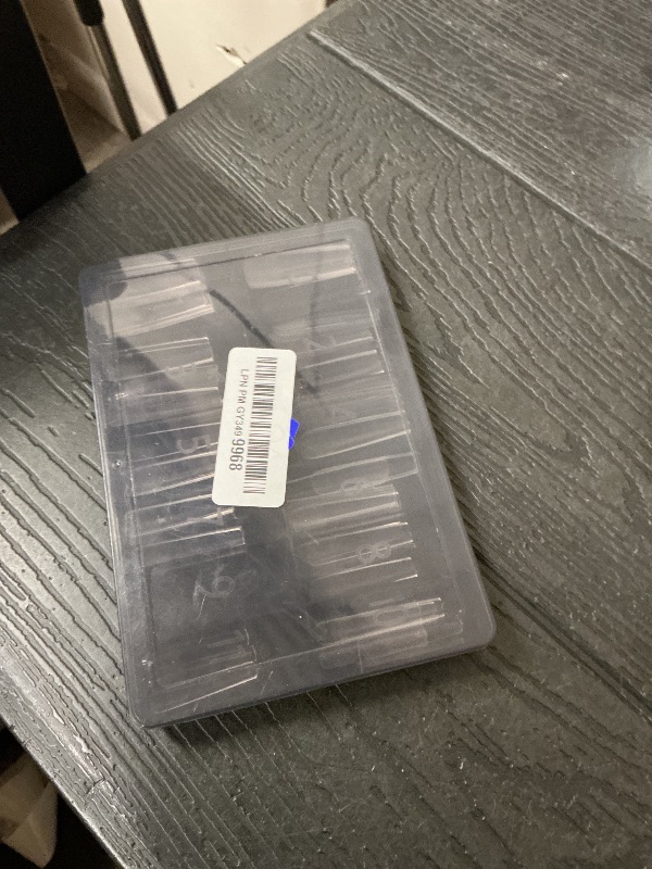 Photo 1 of UNA GELLA Nail Tips Square XXL Long: Full Cover Pre-file Square Straignt Gel Nail Tips No C Curve for DIY Press On Nails 216PCS, 12 Sizes Gel Nail Extensions Art Salon