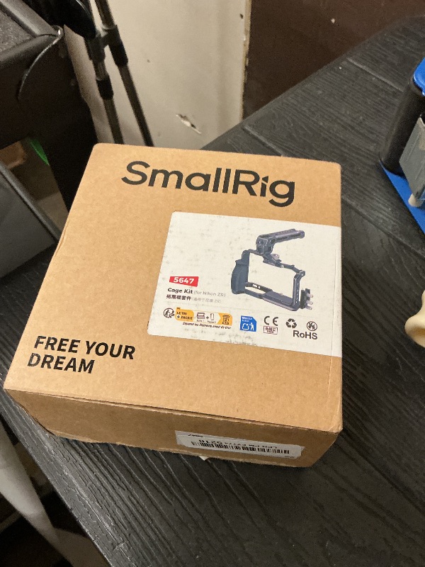 Photo 1 of SmallRig ZR Camera Cage Kit for Nikon ZR, Full Cage with Silicone Grip, Top Handle for ARRI, Cable Clamp for HDMI, Built-in Cold Shoe and Quick-Release Plate for Arca - 5647