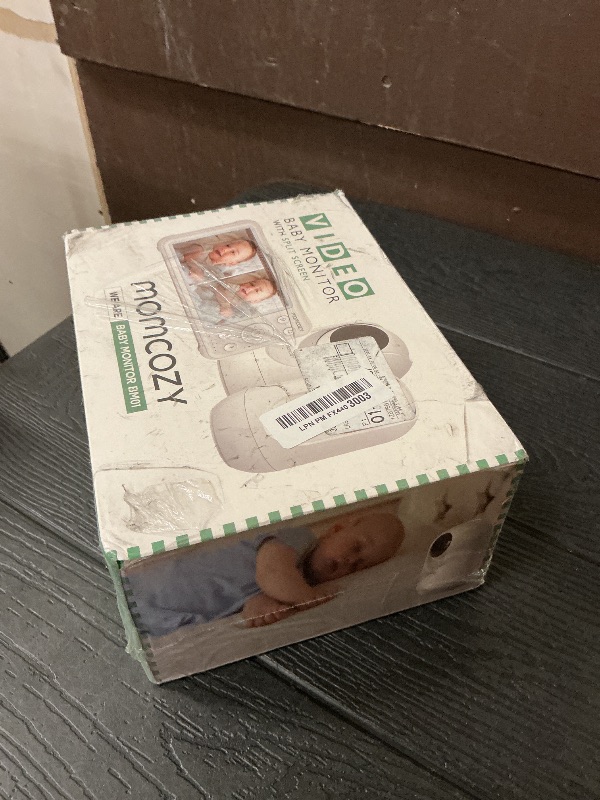 Photo 1 of Momcozy Baby Monitor with 2 Cameras 5’’ 1080P Split Screen Video Baby Monitor with Camera and Audio no WiFi for Baby Safety 5000mAh Battery Infrared Night Vision 2-Way Audio 960ft Range Ideal Gift