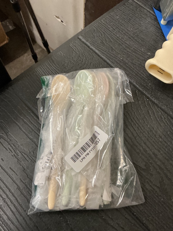 Photo 1 of 10Pcs Melamine Long Handle Spoon Candy Color Plastic Spoons 7.2inch Mixing Spoons Colorful Coffee Stirring Spoons Mixing Iced Tea Spoons for Ice Cream Coffee Tea Home Supplies