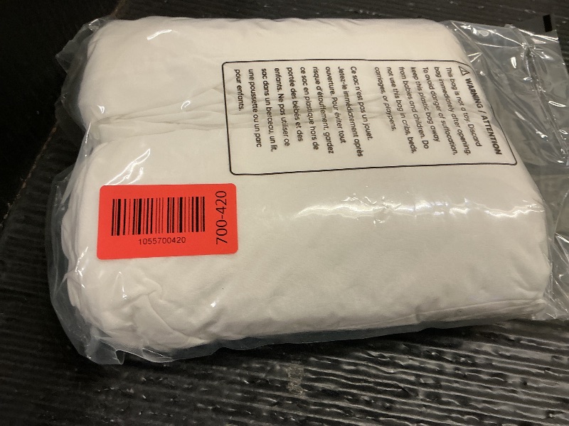 Photo 1 of 2-Pack Waterproof Crib Mattress Protector Cover Fitted - Quiet Baby Crib Mattress Pad Sheets, 52" x 28" Soft Quilted Cotton Baby Sheet, Machine Washable, Easy Fit, Durable (Soft White/Mavy)