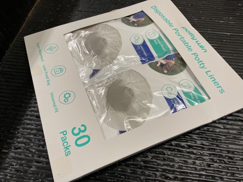 Photo 1 of [30 Counts] Disposable Potty Liners Compatible with OXO Tot 2-in-1 Go Potty, Potty Refill Bags for Toddler Travel, Universal Potty Bags Fit Most Potty Chairs and Travel Potty