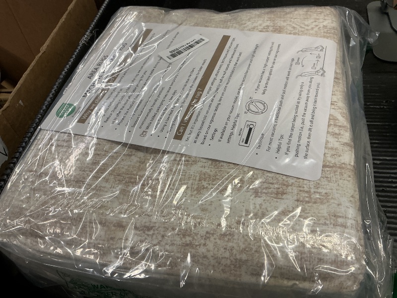 Photo 1 of 6x9 Area Rugs for Living Room: Washable Moroccan Geometric Boho Rug Farmhouse Non Slip Stain Resistant Large Rug Low Pile Soft Carpet for Bedroom Dining Room Home Office Children Room (Beige,6'x9')