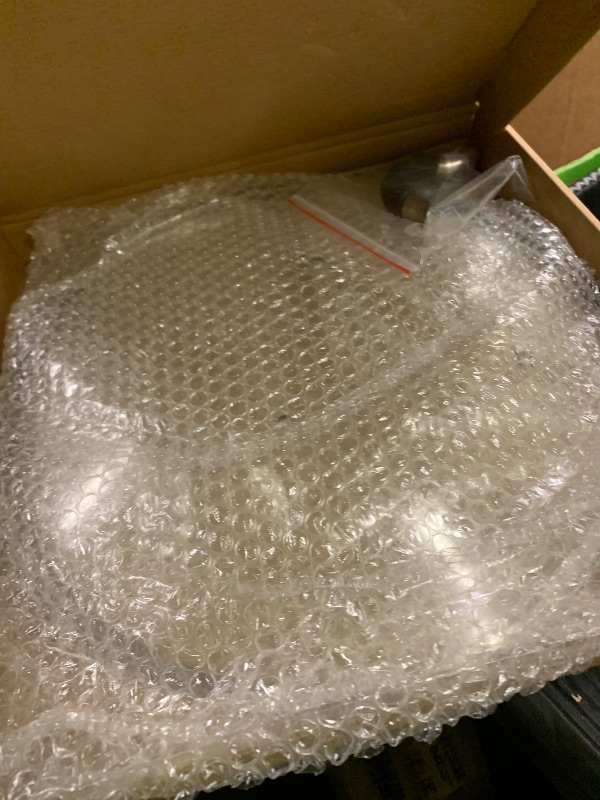 Photo 1 of 12 Inch Tempered Glass Lid for Lodge 12" Cast Iron Skillets & 7QT Dutch Ovens -Stainless Steel Handle and Rim (12 INCH LID)