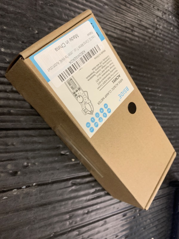 Photo 1 of 1mA DC Clamp Meter True RMS 6000 Counts Auto-Ranging Digital Multimeter Capacitance Temperature Ohm Live Check V-Alert Low Impedance Voltage Tester for HVAC Automotive