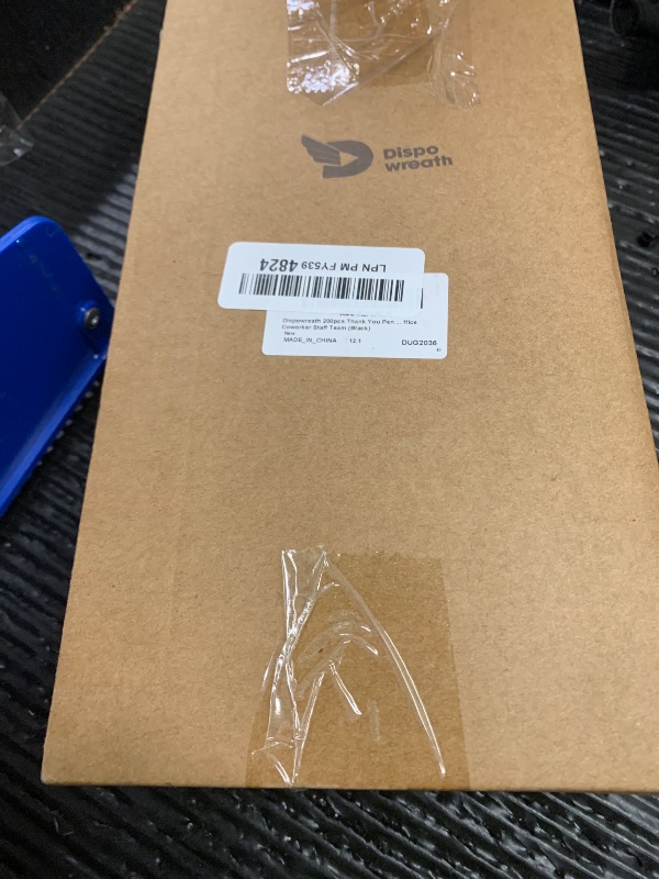 Photo 1 of 200pcs Thank You Pens Bulk Cute Multicolor Ballpoint Pen for Server Employee Appreciation Gifts for Social Worker Wedding Teacher Coworker Office Staff Team Nurse Baby Shower Party (Black)