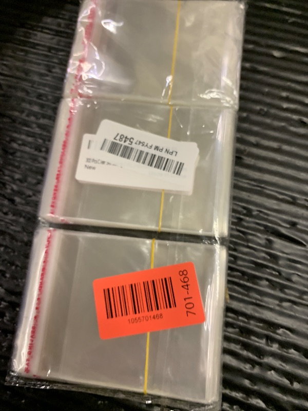 Photo 1 of 300 Pcs Clear Self Sealing Cellophane Bags, 3x3 Inches Cookie Bags Resealable Cellophane Bag for Packaging Cookies, Candy, Gifts, Favors and Products, 3 Mils Individual Self Adhesive Wrappers