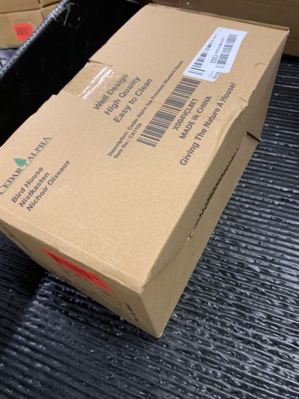 Photo 1 of 2 Pack Bird Houses for Outside Clearance with Copper Guard, Cedar Bird House Outdoor, Bluebird Finch Swallow Wren Chickadee Assembly Required?Lacquer Finished,Outdoor 5 Years Usage