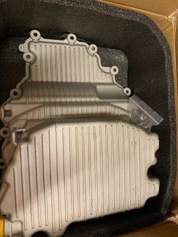 Photo 1 of Aumzong Enhanced Aluminum Engine Oil Pan with Bolt Fits for 2017-2019 Ford F150, 2018-2019 Expedition, 2018 Lincoln Navigator 3.3L 3.5L, Replaces HL3Z-6675-A