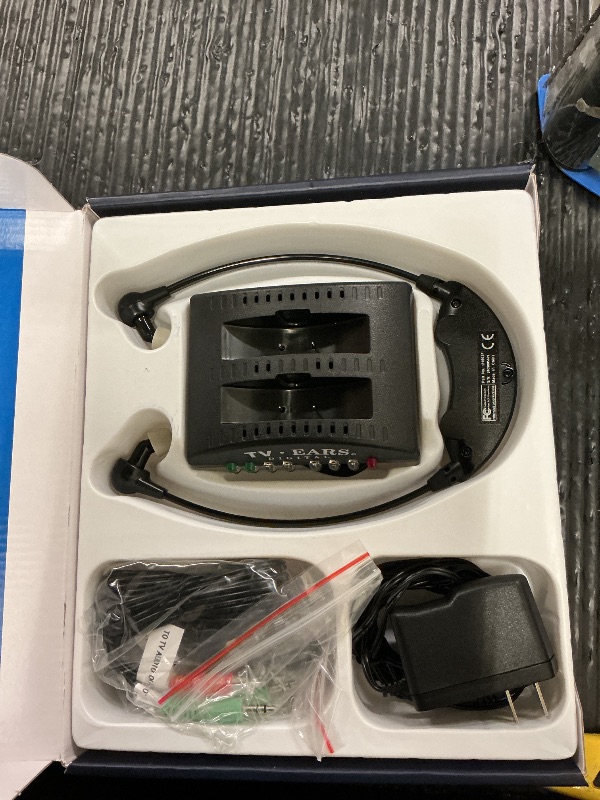 Photo 1 of TV Ears Digital Wireless Headset System for Seniors – Personal Volume Control, TV Hearing Device, No Audio Delay, Plug-N-Play, Works with Most TV Brands, Ideal for Hearing Impaired – Model 11741