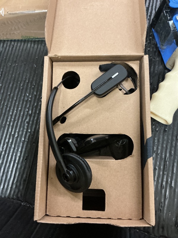 Photo 1 of Poly CS540 Wireless DECT Headset (Plantronics) – Single Ear (Mono) Convertible (3 wearing styles) – Connects to Desk Phone – Noise Canceling Microphone – Amazon Exclusive