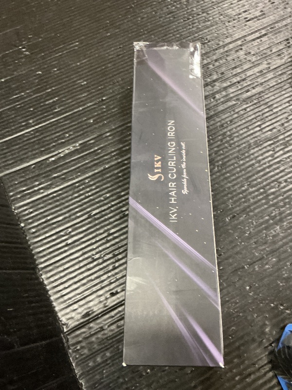 Photo 1 of 1 Inch Extra Long Barrel Curling Iron, Ceramic Tourmaline Curling Wand Professional Dual Voltage