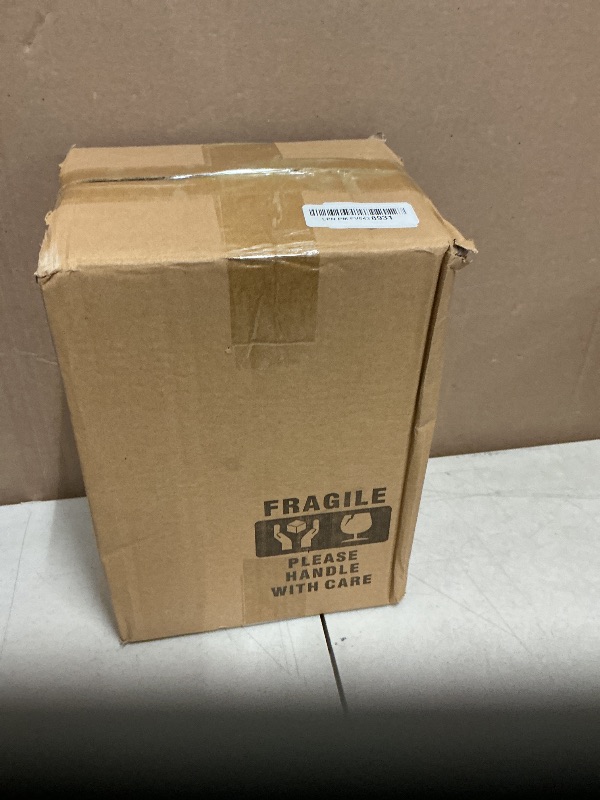 Photo 1 of 1 Gallon thickened Square Glass Pitcher with Lid, Classic Stripes Water Pitchers for Fridge, Borosilicate Glass Carafe for Hot/Cold Brew Drink, Extra Large Jug with Handle for Iced Tea, Coffee, Juice