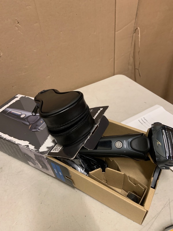 Photo 1 of Panasonic ARC5 Electric Razor for Men with Pop-Up Trimmer, Wet/Dry 5-Blade Shaver, Men's Electric Razors for Shaving Face with Intelligent Shave Sensor and 16D Pivoting Head, ES-LV67-K (Black)