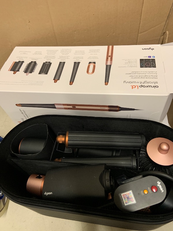 Photo 1 of Dyson Airwrap i.d. Multi-Styler, Allure Winner, Bluetooth Connected, No Heat Damage, 6-in-1 Versatility, Intelligent Hair Styler