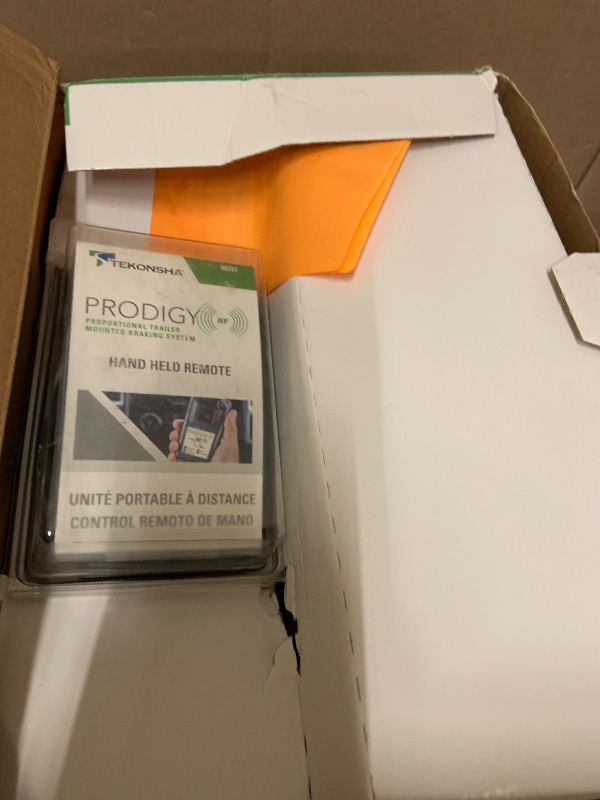 Photo 1 of Tekonsha 902503 Prodigy RF Plug & Play Trailer Mounted Proportional Brake Controller for Trailers with 1-3 Axles, Brake Controller Wiring Harness Sold Separately.