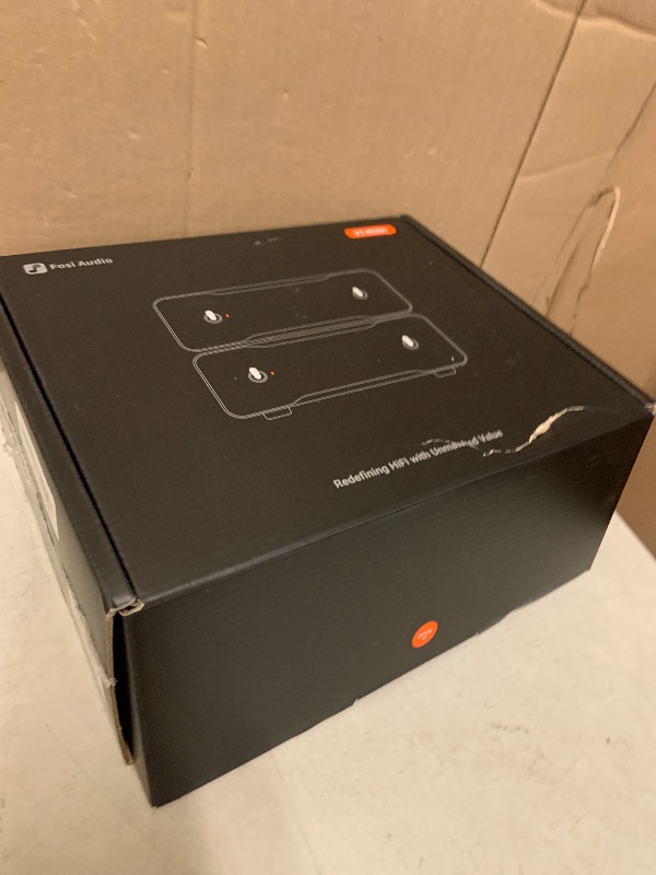 Photo 1 of Fosi Audio Two V3 Mono Power Amplifier 240W Class D AMP with TPA3255 Chip, RCA/XLR Balanced Inputs, 48V/10A Power, for Home Audio Speakers & Home Theater