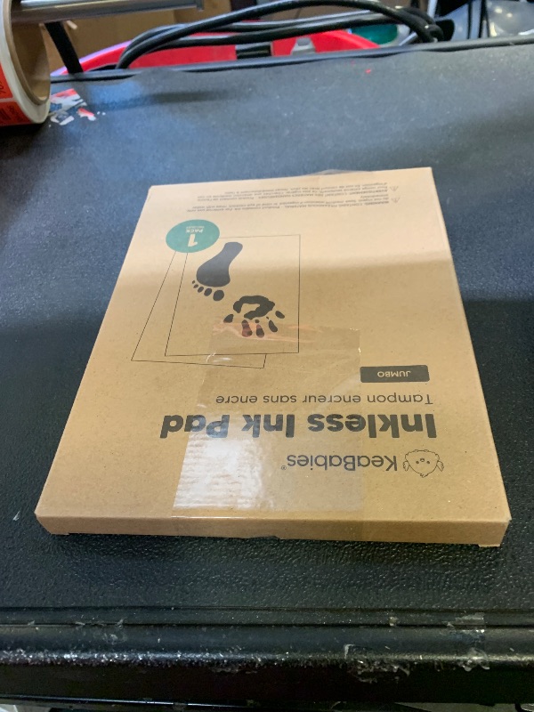 Photo 1 of 1-Pack Inkless Baby Hand and Footprint Kit - Mess Free Ink Pad for Newborn Keepsake, Dog Nose & Paw Print Kit, Clean Touch Ink Pad for Baby Hand & Footprints, Ideal New Mom Gifts (Gold, Jumbo)