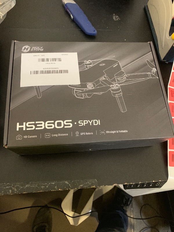 Photo 1 of Holy Stone GPS Drone with 4K UHD Camera for Adults Beginner; HS360S 249g Foldable FPV RC Quadcopter with 10000 Feet Control Range, Brushless Motor, Follow Me, Smart Return Home, 5G Transmission