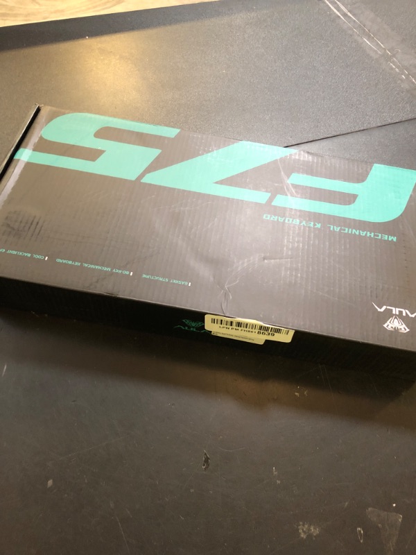 Photo 1 of Aula F75 Wireless Mechanical Keyboard,Creamy Keyboard with RGB Backlit Hot Swappable, 81 Keys 75% Layout Gaming Keyboard, Bluetooth/2.4GHz/Type-C, Creamy Sounding - Reaper Switches