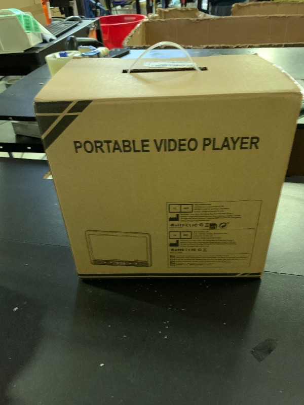 Photo 1 of 10.1" Dual Car DVD Players with HDMI Input, Headphones, Mounting Brackets, Headrest DVD Players for Car Support USB/SD Card, AV in/Out, Last Memory, Play A Same or Two Movies, No Battery