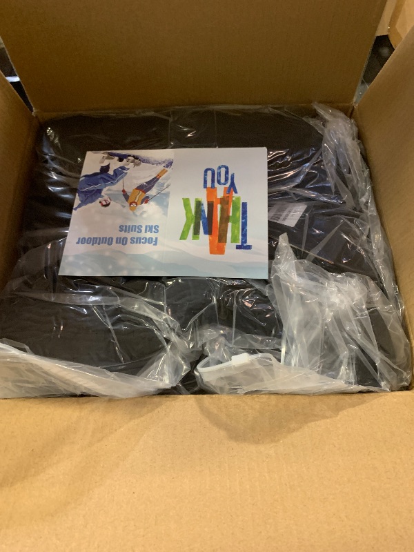 Photo 1 of YEEFINE Women's One Piece Ski Suit Waterproof Snowsuits Insulated Snowboard Snow Suits Jacket Outfits Slim Fit Jumpsuits(Black,XL)