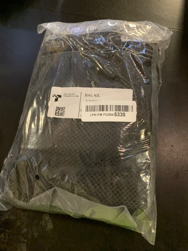 Photo 1 of BAGAIL 4 Set/6 Set/8 Set Compression Packing Cubes Travel Accessories Expandable Packing Organizers (Half Mesh, 6-Black)