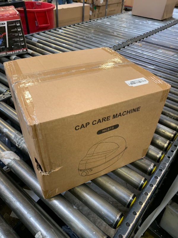 Photo 1 of Arien Hat Shaper, Automatic Cap Cleaner, Hat Care Machine Steam Cleaning & Ironing and Drying for Bucket hat Baseball Cap, Restore Misshapen Hat, Hat Saver