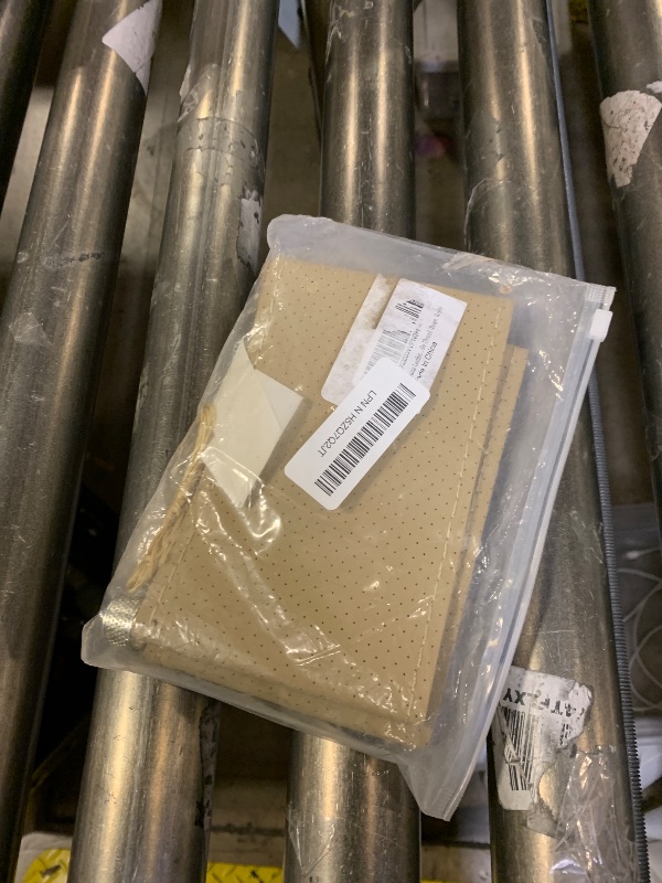 Photo 1 of ALEMODR Buff Leather Steering Wheel Cover Universal 15 inch