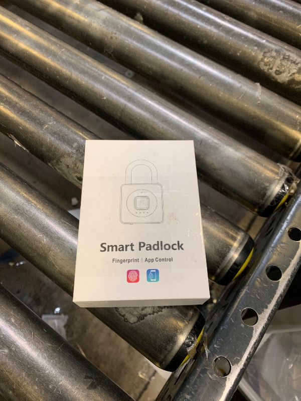 Photo 1 of Pothunder Fingerprint Padlock with APP, Keyless Biometric Lock, Smart Waterproof Padlock Suitable for Gym, Locker, Gates, Fence and Storage