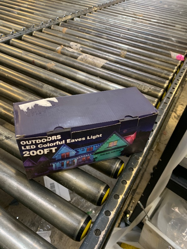 Photo 1 of CETELUMA 200FT Permanent Outdoor Lights for House Waterproof, IP67 LED Eave Lights with App/Remote Control, Outdoor Permanent led Lighting for House Roof Decor,Christmas,Party,All Holiday and Daily