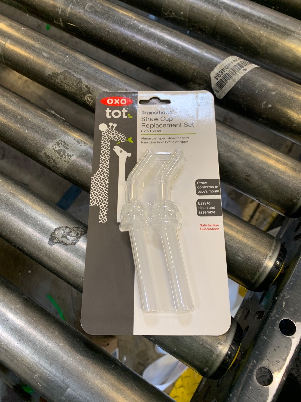 Photo 1 of OXO Tot 2-Pack Replacement Straw Set - 6 ounce