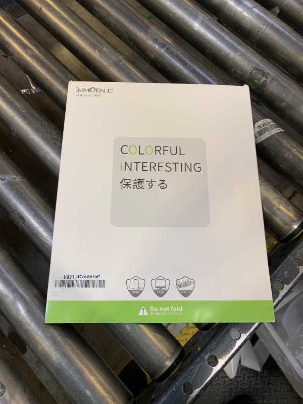 Photo 1 of IMMOENUC Protective Skin Sticker for 2025 iPad Air M3 (A3266/A3267) 11-inch Magic Keyboard 3-Side ull Coverage Protective Vinyl Decals Self-Adhesive,Pre-Cut (Top/Bottom/Keyboard Panel)?Marble White?