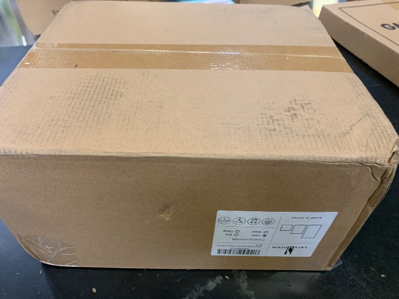 Photo 1 of * NO CANDLES* ARIAMOTION Hurricane Glass Candle Holders Set, Pillar Votive,Clear Seeded Bubbles Cylinder Vase,Modern Rustic Table Centerpieces Bulk, 3 Sizes 8 Inch 5 Inch 3.5 Inch Height