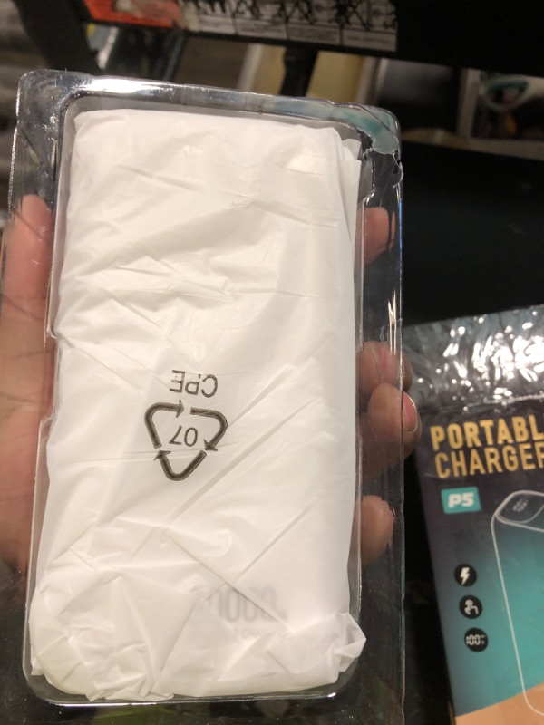 Photo 1 of OHOVIV Portable Charger 50000mAh Power Bank - 22.5W Fast Charging External Battery Pack,USB-C Portable Phone Charger for iPhone 17/16/15/14/13 Pro Android Samsung, for Travel Camping Essential-White