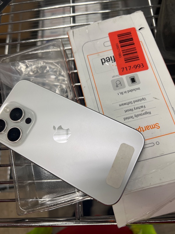 Photo 1 of *LOCKED*** Apple iPhone 15 Pro, 512GB, White Titanium