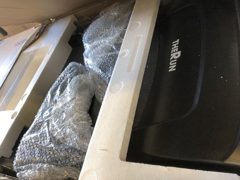 Photo 1 of THERUN Incline Treadmill, Treadmills for Running and Walking, 300 lbs Weight Capacity Folding Treadmill with 0-15% Auto Incline, Wide Belt, 3.5HP, App, Heart Rate, Red