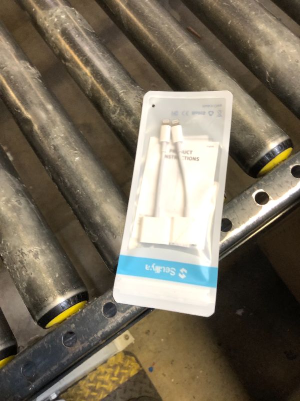 Photo 1 of [Apple MFi Certified] 2-in-1 Charging & Audio Adapter for iPhone, Lightning to 3.5mm Headphone Jack Dongle Splitter, Supports Hi-Res Lossless Sound, Compatible with iPhone 14/13/12/11/XS/XR/8/7 2Pack