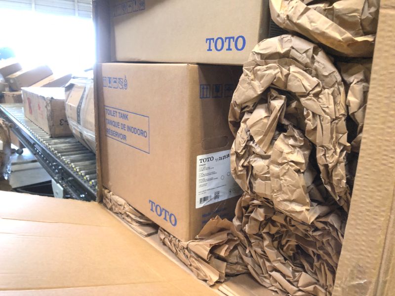 Photo 1 of TOTO Drake 1.28 GPF Toilet Tank with WASHLET+ Auto Flush Compatibility, Cotton White - ST776EA#01