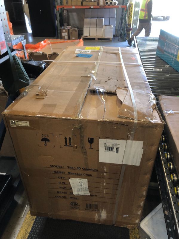 Photo 1 of Titan Quantum Massage Chair | Brown | Full Body & Zero Gravity Features | Customizable Massage Programs