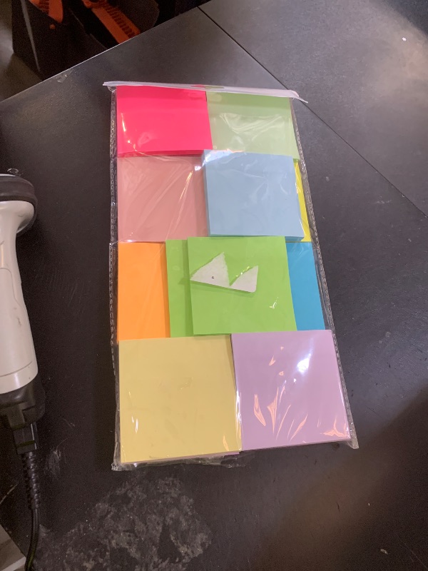 Photo 1 of (24 Pads) Sticky Notes 3x3 Inches,Bright Colors Self-Stick Pads, Easy to Post for Home, Office, Notebook