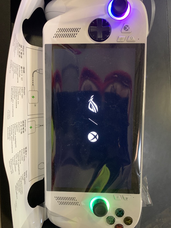 Photo 1 of ASUS ROG Xbox Ally – 7” 1080p 120Hz Touchscreen Gaming Handheld, 3-month Xbox Game Pass Premium included, AMD Ryzen Z2 A, 16GB RAM, 512GB SSD, White