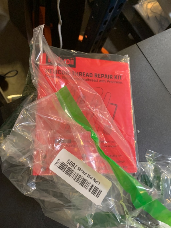 Photo 1 of Kolvoii M14X1.5 Thread Repair Kit, Metric Helicoil Kit with HSS Drill Bit, Thread Inserts, Tap & Break-Off Tool, Complete Rethreading Set with Carry Case