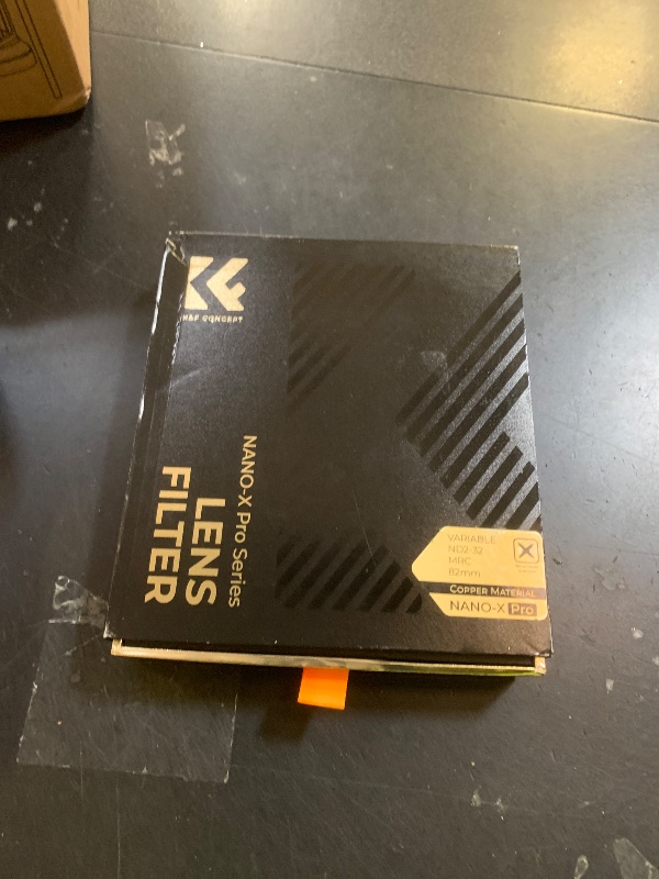 Photo 1 of K&F CONCEPT 82mm Variable ND Lens Filter ND2-32 (1-5 Stops) High Definition Adjustable Neutral Density Filter with 36 Multi-Layer Coatings (Nano X PRO Series)