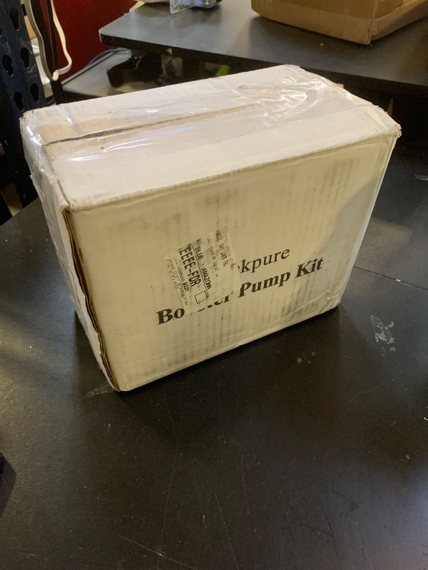 Photo 1 of Geekpure Reverse Osmosis Booster Pump Kit with Transformer + High and Low Pressure Switches + Fittings for 50-150 GPD RO System