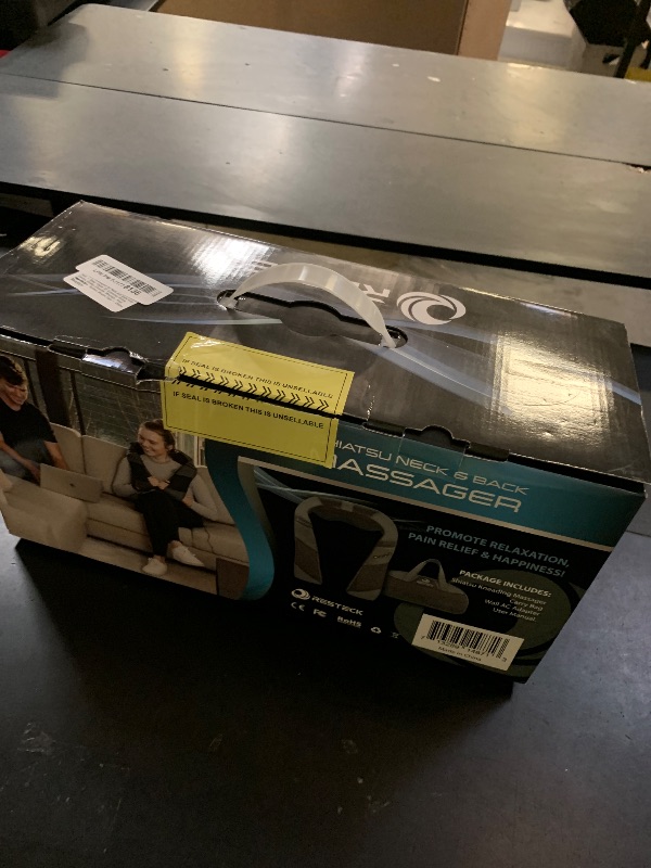 Photo 1 of RESTECK Massagers for Neck and Back with Heat - Deep Tissue 3D Kneading Pillow, Electric Shiatsu Shoulder Massage, Foot, Legs,Body - Relieve Muscle Pain - Office, Home & Car