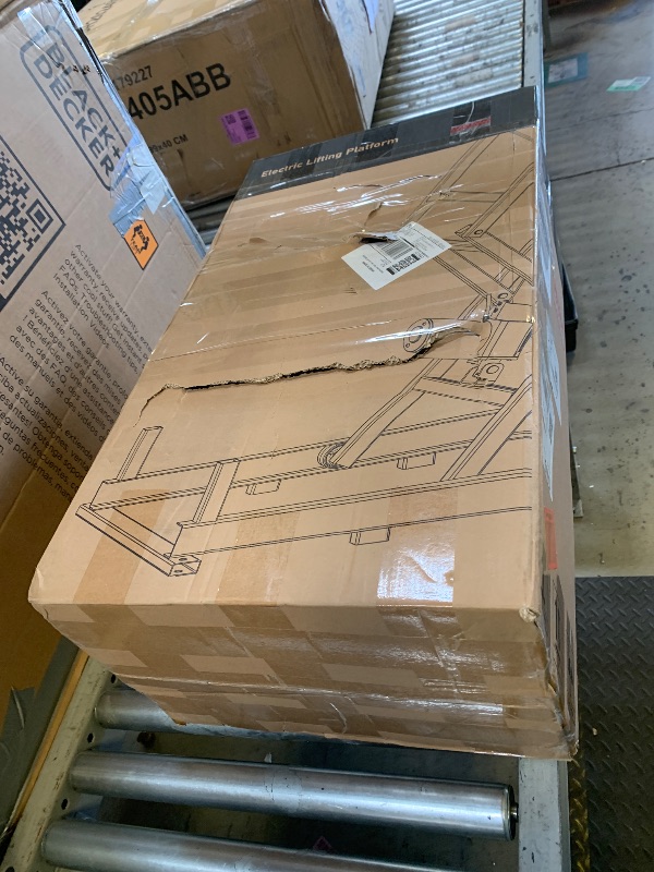 Photo 1 of DIHOOL Electric Scissor Lift Table, 200Lbs, 10.43"-50.39" Height Adjustable Lifting Platform, Super Quiet with Remote & WiFi Control, Obstruction Detection, AC/DC Power for Home/Industrial Use