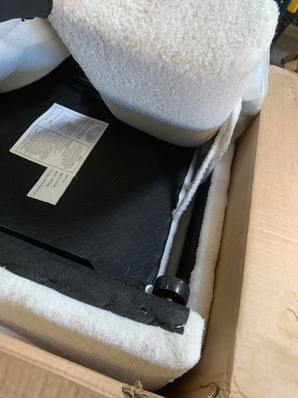 Photo 1 of white sofa bed