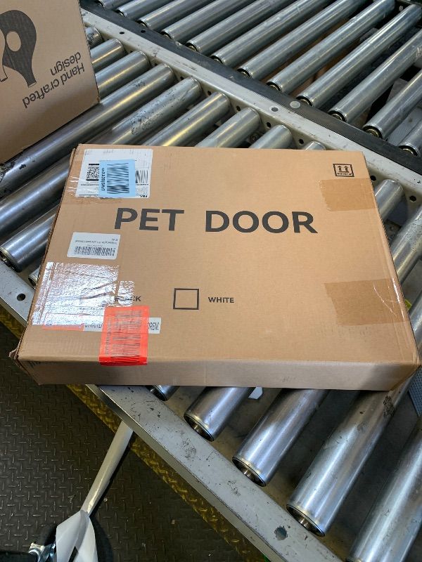 Photo 1 of Fldofaves Adjustable Dog Gate - 13-22 Inch Height, 18-43 Inch Width Extension - No Drill Pet Gate for Doorways, Stairs, Puppies - Heavy Duty Metal Safety Gate