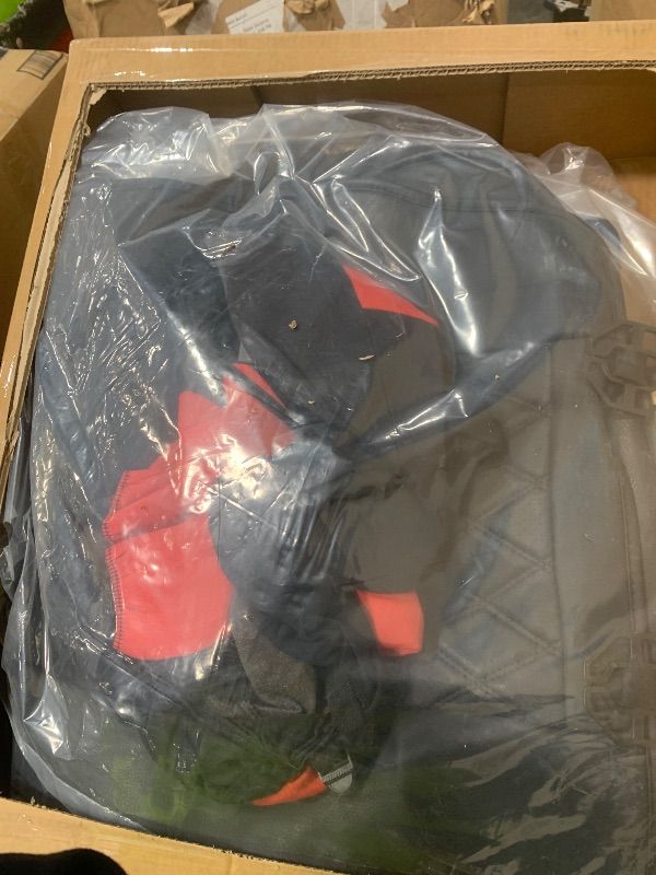 Photo 1 of FEINEPRO for Chevy Camaro 2016-2024 Seat Covers Full Set, Custom Fit 6th Gen Camaro LT LS RS SS ZL Coupe, Premium Faux Leather Waterproof Car Protector Cushion(BlackRed)